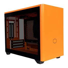 Cooler Master MCB-NR200P-OCNN-S00 MasterBox NR200P Tempered Glass Sunset Orange Mini-ITX Gaming Chassis 1 Cooler Master MCB-NR200P-OCNN-S00 MasterBox NR200P Tempered Glass Sunset Orange Mini-ITX Gaming Chassis