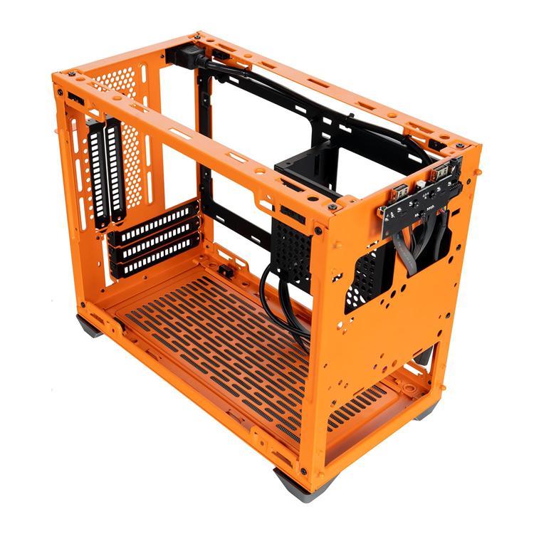 Cooler Master MCB-NR200P-OCNN-S00 MasterBox NR200P Tempered Glass Sunset Orange Mini-ITX Gaming Chassis 4 Cooler Master MCB-NR200P-OCNN-S00 MasterBox NR200P Tempered Glass Sunset Orange Mini-ITX Gaming Chassis - Image 4