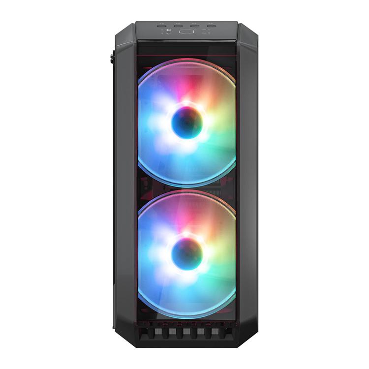 CoolerMaster MasterCase H500 ARGB Tempered Glass Mid Tower PC Case 2 CoolerMaster MasterCase H500 ARGB Tempered Glass Mid Tower PC Case - Image 2