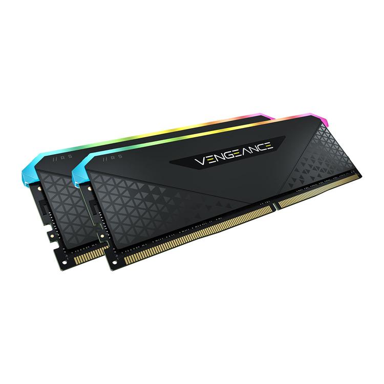 Corsair CMG32GX4M2D3600C18 Vengeance RGB RS Black 32GB(2x16GB) 3600MHz DDR4 Memory Kit 3 Corsair CMG32GX4M2D3600C18 Vengeance RGB RS Black 32GB(2x16GB) 3600MHz DDR4 Memory Kit - Image 3