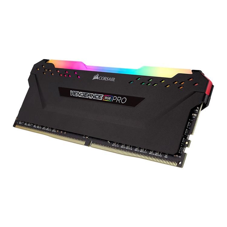 Corsair CMW8GX4M1Z3600C18 Vengeance RGB PRO Black 8GB(1x8GB) 3600MHz AMD Ryzen Tuned DDR4 Memory Kit 3 Corsair CMW8GX4M1Z3600C18 Vengeance RGB PRO Black 8GB(1x8GB) 3600MHz AMD Ryzen Tuned DDR4 Memory Kit - Image 3