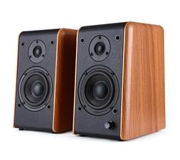 MicroLab B77 BT4.0 Wooden Bluetooth Speaker-Brown/Black 2 MicroLab B77 BT4.0 Wooden Bluetooth Speaker-Brown/Black - Image 2