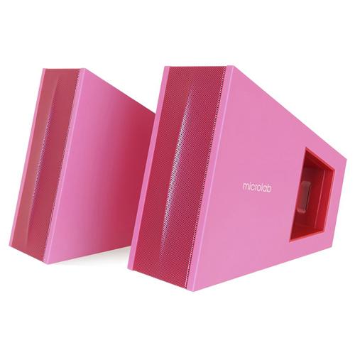 Microlab FC10 Stereo Speakers with DSP Technology - Pink 2 Microlab FC10 Stereo Speakers with DSP Technology - Pink - Image 2
