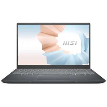 MSI B5M-214ZA Modern 14 AMD Ryzen 7 5700U 14" FHD IPS 8GB DDR4-3200MHz 512GB M.2 NVMe SSD Windows 11 Home Laptop 1 MSI B5M-214ZA Modern 14 AMD Ryzen 7 5700U 14" FHD IPS 8GB DDR4-3200MHz 512GB M.2 NVMe SSD Windows 11 Home Laptop