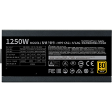 CoolerMaster MWE Gold 1250 V2 1250W Power Supply 80 Plus Gold Fully Modular 5 CoolerMaster MWE Gold 1250 V2 1250W Power Supply 80 Plus Gold Fully Modular - Image 5