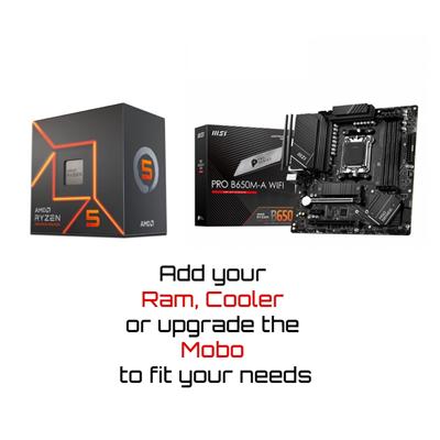 MSI AMD Ryzen 5 7600 DDR5 Upgrade Kit 1 MSI AMD Ryzen 5 7600 DDR5 Upgrade Kit