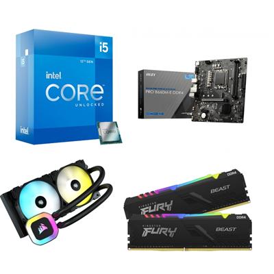 MSI Intel i5 12600K DDR4 Upgrade Kit 1 MSI Intel i5 12600K DDR4 Upgrade Kit