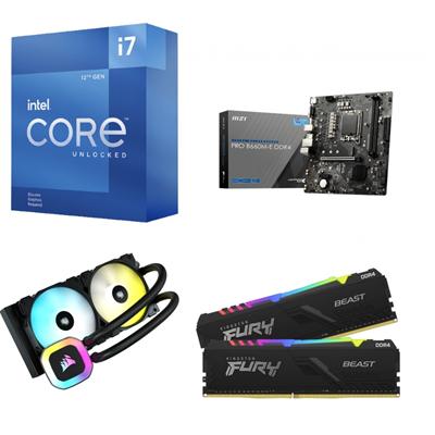 MSI Intel i7 12700KF DDR4 Upgrade Kit 1 MSI Intel i7 12700KF DDR4 Upgrade Kit
