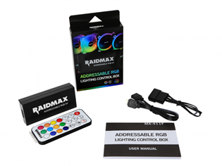 RAIDMAX ARGB LED 4 PORT (3 PIN) CONTROLLER | 4 PIN RGB MOTHERBOARD CONNECTOR 3 RAIDMAX ARGB LED 4 PORT (3 PIN) CONTROLLER | 4 PIN RGB MOTHERBOARD CONNECTOR - Image 3