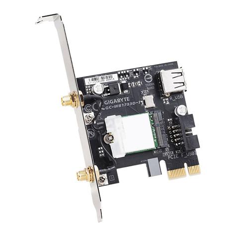 Gigabyte GC-WB1733D-I Dual Band WIFI AC 9260 + Bluetooth 5.0 PCIe Adapter 2 Gigabyte GC-WB1733D-I Dual Band WIFI AC 9260 + Bluetooth 5.0 PCIe Adapter - Image 2