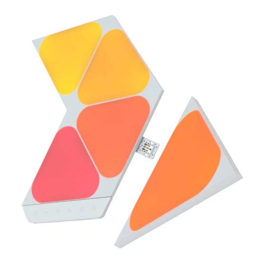 Nanoleaf Mini Triangle Shapes - Starter Kit (5 Panels) 2 Nanoleaf Mini Triangle Shapes - Starter Kit (5 Panels) - Image 2