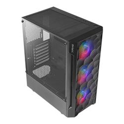 Antec NX260 NX Series Tempered Glass Black ATX Mid Tower Chassis 4 Antec NX260 NX Series Tempered Glass Black ATX Mid Tower Chassis - Image 4
