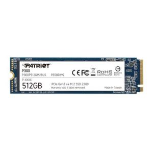 Patriot P300P512GM28 P300 512GB M.2 PCIe NVMe SSD
