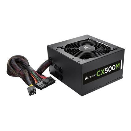 Corsair CP-9020059 CXM 500W Hybrid Modular Power Supply 2 Corsair CP-9020059 CXM 500W Hybrid Modular Power Supply - Image 2