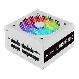 Corsair CP-9020226 650 Watt CX650F RGB Fully Modular White PSU/Power Supply 1 Corsair CP-9020226 650 Watt CX650F RGB Fully Modular White PSU/Power Supply