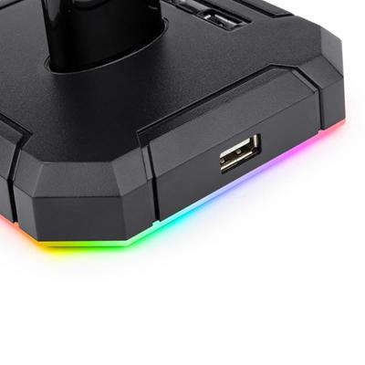 Redragon Scepter PRO Quad USB RGB Headset Stand 2 Redragon Scepter PRO Quad USB RGB Headset Stand - Image 2