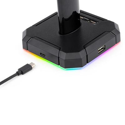 Redragon Scepter PRO Quad USB RGB Headset Stand 5 Redragon Scepter PRO Quad USB RGB Headset Stand - Image 5