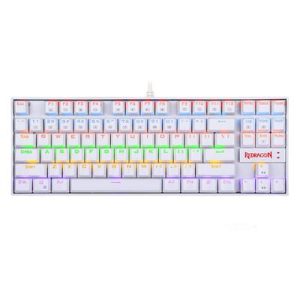 Redragon KUMARA WIRED RGB TKL White Gaming Keyboard