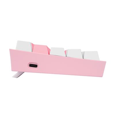 REDRAGON FIZZ PRO RGB 61 KEY Mechancal Wireless Gaming Keyboard – Pink/White 5 REDRAGON FIZZ PRO RGB 61 KEY Mechancal Wireless Gaming Keyboard – Pink/White - Image 5