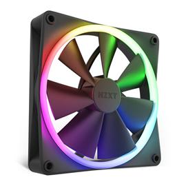 NZXT F140 RGB 140mm PWM Single High Airflow Fan Black 1 NZXT F140 RGB 140mm PWM Single High Airflow Fan Black