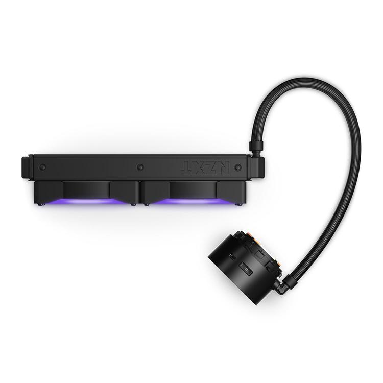NZXT RL-KRZ53-R1 Kraken Z53 240mm Hydro Cooler RGB AIO CPU Liquid Cooler - Black 3 NZXT RL-KRZ53-R1 Kraken Z53 240mm Hydro Cooler RGB AIO CPU Liquid Cooler - Black - Image 3