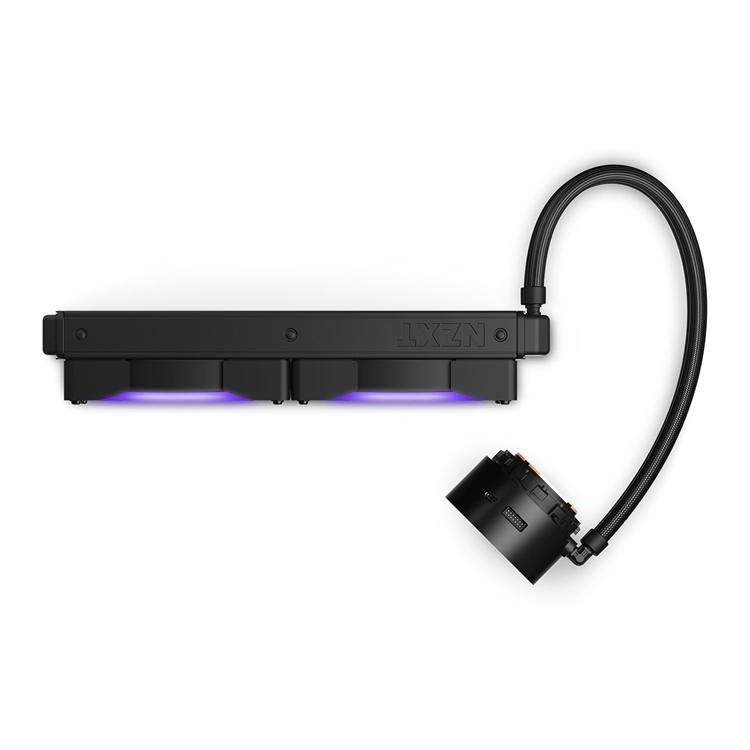 NZXT RL-KRZ63-R1 Kraken Z63 280mm Hydro Cooler RGB AIO CPU Liquid Cooler - Black 3 NZXT RL-KRZ63-R1 Kraken Z63 280mm Hydro Cooler RGB AIO CPU Liquid Cooler - Black - Image 3