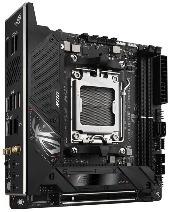 ASUS AMD ROG STRIX B650E-I GAMING WIFI B650 Ryzen Socket AM5 Mini-ITX Desktop Motherboard 4 ASUS AMD ROG STRIX B650E-I GAMING WIFI B650 Ryzen Socket AM5 Mini-ITX Desktop Motherboard - Image 4
