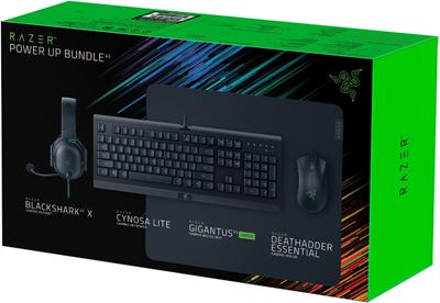 Razer RZ85-02742300-B3M1 Power Up Bundle V2 Headset + Keyboard + Mouse + Mousepad Gaming Bundle 1 Razer RZ85-02742300-B3M1 Power Up Bundle V2 Headset + Keyboard + Mouse + Mousepad Gaming Bundle