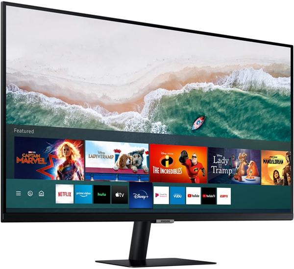 Samsung LS27AM500 27" M5 Full HD (1920x1080) 60Hz 8ms VA Smart Desktop Monitor 3 Samsung LS27AM500 27" M5 Full HD (1920x1080) 60Hz 8ms VA Smart Desktop Monitor - Image 3