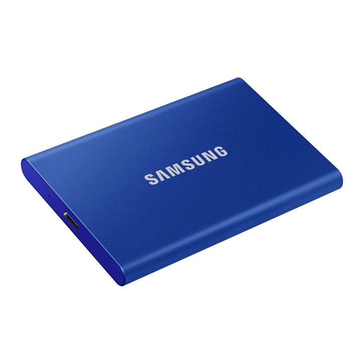 Samsung MU-PC500H T7 Blue 500GB Portable SSD USB-C/A Gen2 3 Samsung MU-PC500H T7 Blue 500GB Portable SSD USB-C/A Gen2 - Image 3
