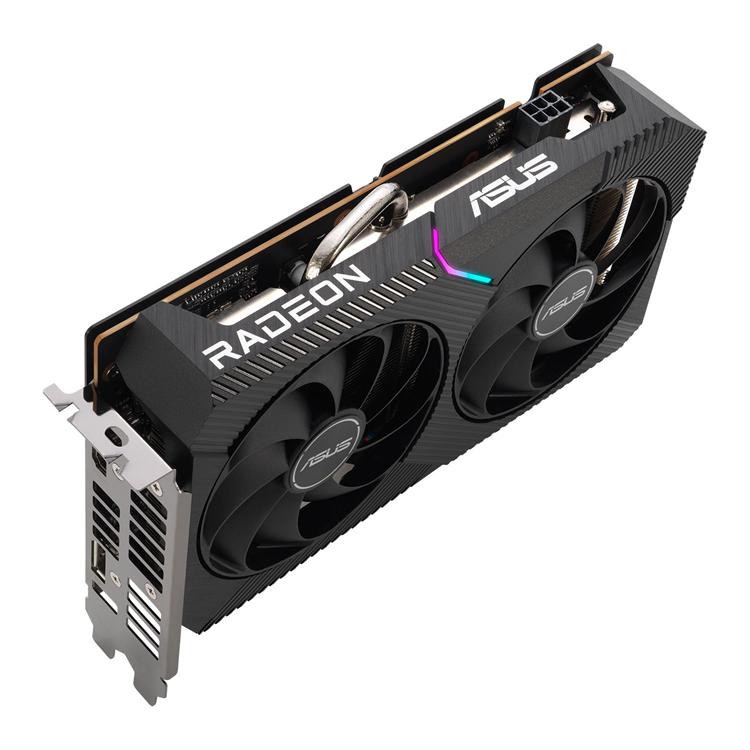 Asus Radeon RX 6500 XT Dual OC Edition 4GB GDDR6 64-bit PCI-E 4.0 Graphics Card 3 Asus Radeon RX 6500 XT Dual OC Edition 4GB GDDR6 64-bit PCI-E 4.0 Graphics Card - Image 3