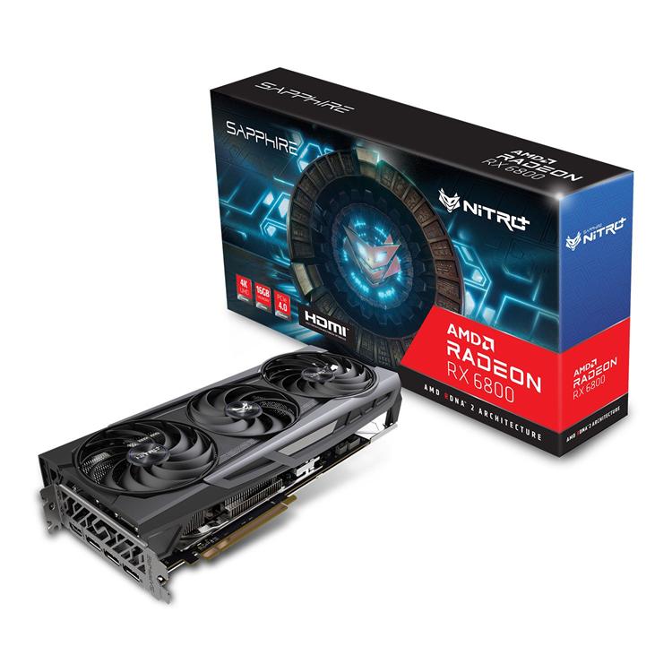 Sapphire AMD Radeon RX 6800 NITRO+ OC 16GB Graphics Card 1 Sapphire AMD Radeon RX 6800 NITRO+ OC 16GB Graphics Card