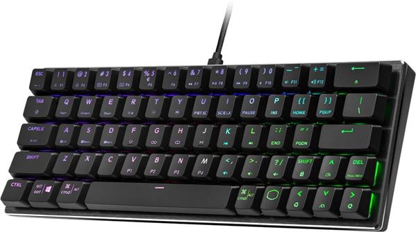 CoolerMaster SK620 RGB TTC Red Low Profile Mechanical Space Gray Wired Gaming Keyboard 2 CoolerMaster SK620 RGB TTC Red Low Profile Mechanical Space Gray Wired Gaming Keyboard - Image 2