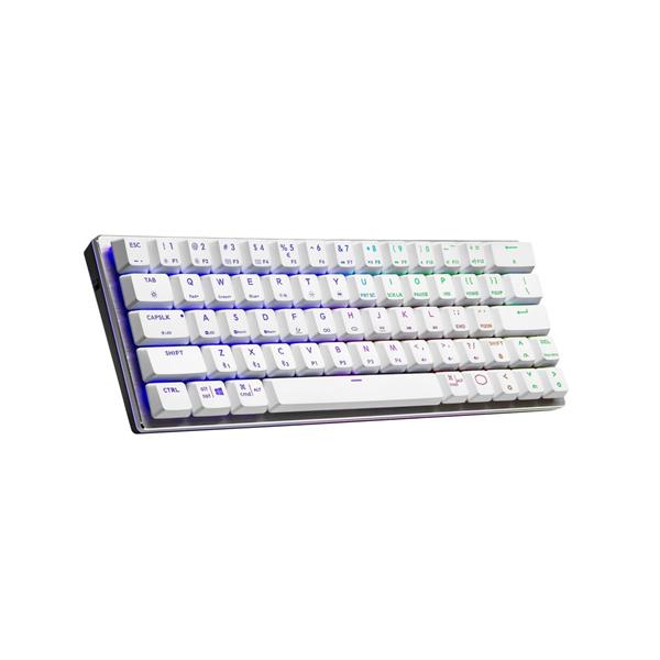 CoolerMaster SK622 RGB Cherry MX Blue Low Profile Mechanical White Wireless Gaming Keyboard 1 CoolerMaster SK622 RGB Cherry MX Blue Low Profile Mechanical White Wireless Gaming Keyboard