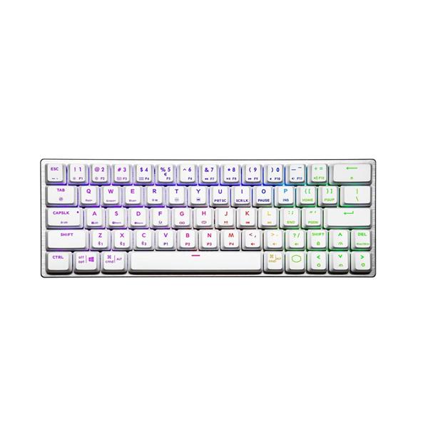 CoolerMaster SK622 RGB Cherry MX Blue Low Profile Mechanical White Wireless Gaming Keyboard 2 CoolerMaster SK622 RGB Cherry MX Blue Low Profile Mechanical White Wireless Gaming Keyboard - Image 2