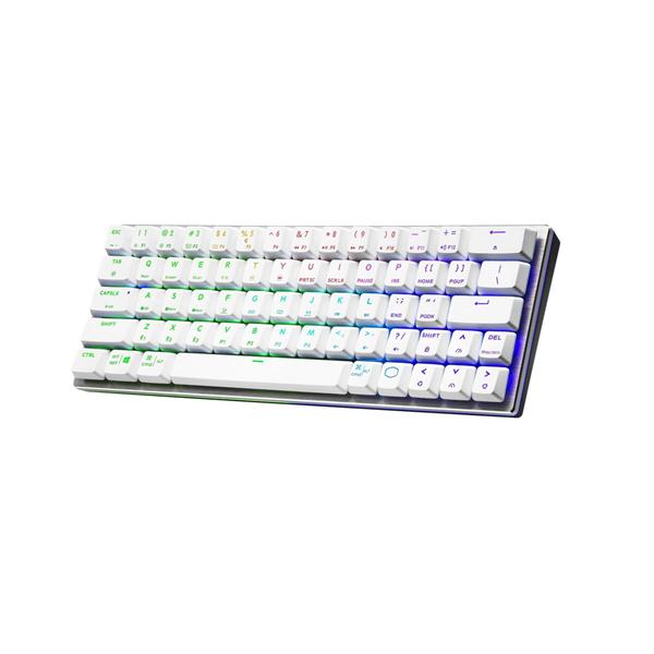 CoolerMaster SK622 RGB Cherry MX Red Low Profile Mechanical White Wireless Gaming Keyboard 3 CoolerMaster SK622 RGB Cherry MX Red Low Profile Mechanical White Wireless Gaming Keyboard - Image 3