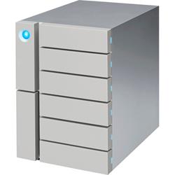 LaCie STFK60000402 6big Thunderbolt 3 60TB 7200RPM White RAID Array External HDD 1 LaCie STFK60000402 6big Thunderbolt 3 60TB 7200RPM White RAID Array External HDD