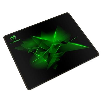T-DAGGER GEOMETRY MEDIUM SIZE 360MM X 300MM X 3MM GAMING MOUSE PAD BLACK AND GREEN 3 T-DAGGER GEOMETRY MEDIUM SIZE 360MM X 300MM X 3MM GAMING MOUSE PAD BLACK AND GREEN - Image 3