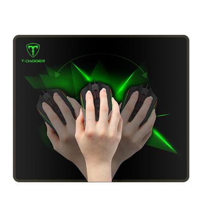 T-DAGGER GEOMETRY MEDIUM SIZE 360MM X 300MM X 3MM GAMING MOUSE PAD BLACK AND GREEN 5 T-DAGGER GEOMETRY MEDIUM SIZE 360MM X 300MM X 3MM GAMING MOUSE PAD BLACK AND GREEN - Image 5