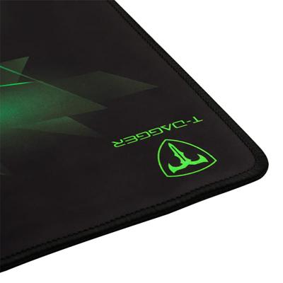 T-DAGGER GEOMETRY MEDIUM SIZE 360MM X 300MM X 3MM GAMING MOUSE PAD BLACK AND GREEN 8 T-DAGGER GEOMETRY MEDIUM SIZE 360MM X 300MM X 3MM GAMING MOUSE PAD BLACK AND GREEN - Image 8