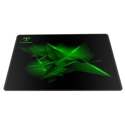 T-DAGGER GEOMETRY MEDIUM SIZE 360MM X 300MM X 3MM GAMING MOUSE PAD BLACK AND GREEN 4 T-DAGGER GEOMETRY MEDIUM SIZE 360MM X 300MM X 3MM GAMING MOUSE PAD BLACK AND GREEN - Image 4