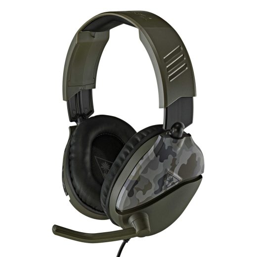 Turtle Beach TBS-6455-02 Recon 70 Multi-Platform Green Camo Gaming Headset