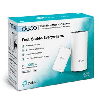 TP-LINK TL-DECOM3-2 Deco M3 AC1200 Whole Home Mesh Wi-Fi System - 2 Pack 3 TP-LINK TL-DECOM3-2 Deco M3 AC1200 Whole Home Mesh Wi-Fi System - 2 Pack - Image 3
