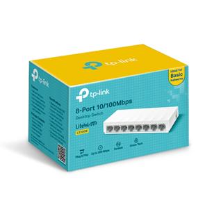 TP-Link LS1008 8-Port 10/100Mbps Desktop Network Switch 3 TP-Link LS1008 8-Port 10/100Mbps Desktop Network Switch - Image 3