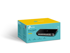 TP-LINK TL-SG1008D 8-Port Gigabit Desktop Switch 6 TP-LINK TL-SG1008D 8-Port Gigabit Desktop Switch - Image 6
