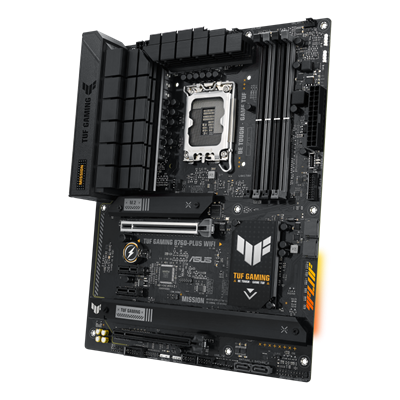 ASUS TUF GAMING B760-PLUS WIFI LGA1700 DDR5 ATX Motherboard 3 ASUS TUF GAMING B760-PLUS WIFI LGA1700 DDR5 ATX Motherboard - Image 3