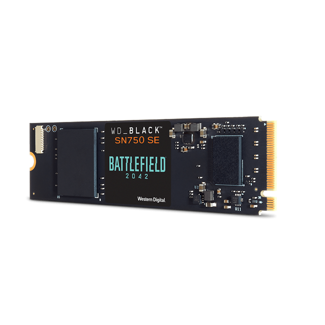 Western Digital WDBB9J0010BNC-WRSN Black SN750 SE Battlefield 2042 Edition 1TB NVMe M.2 2280 PCI-Express 4.0 SSD 1 Western Digital WDBB9J0010BNC-WRSN Black SN750 SE Battlefield 2042 Edition 1TB NVMe M.2 2280 PCI-Express 4.0 SSD