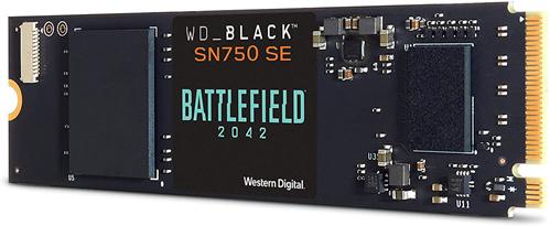 Western Digital WDBB9J5000ANC-WRSN Black SN750 SE Battlefield 2042 Edition 500GB NVMe M.2 2280 PCI-Express 4.0 SSD 2 Western Digital WDBB9J5000ANC-WRSN Black SN750 SE Battlefield 2042 Edition 500GB NVMe M.2 2280 PCI-Express 4.0 SSD - Image 2