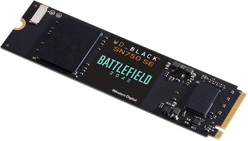 Western Digital WDBB9J5000ANC-WRSN Black SN750 SE Battlefield 2042 Edition 500GB NVMe M.2 2280 PCI-Express 4.0 SSD 1 Western Digital WDBB9J5000ANC-WRSN Black SN750 SE Battlefield 2042 Edition 500GB NVMe M.2 2280 PCI-Express 4.0 SSD