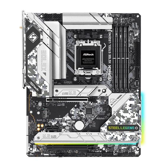 ASRock X670E Steel Legend AMD X670E Ryzen Socket AM5 ATX Desktop Motherboard 2 ASRock X670E Steel Legend AMD X670E Ryzen Socket AM5 ATX Desktop Motherboard - Image 2